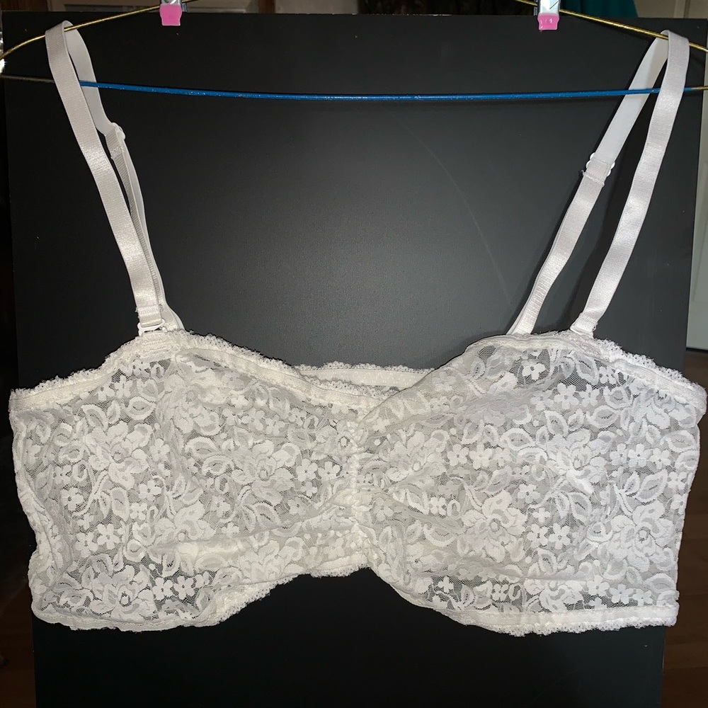 Torrid lace bralette white size 2